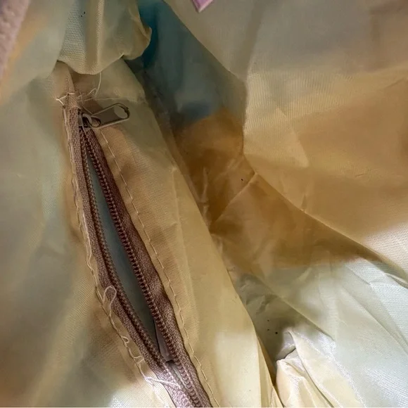 Teal Leatherette Mini Bag with Gold Accent - Picture 5 of 6